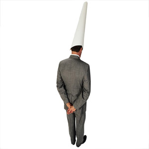 колпак на голове