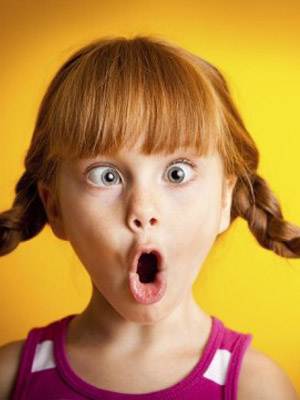 смешная девочка