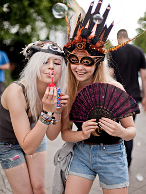 дуем пузыри