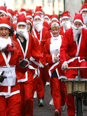 волонтеры на Рождество