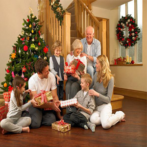 семейное Рождество