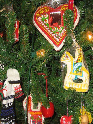 сердца из красного теста