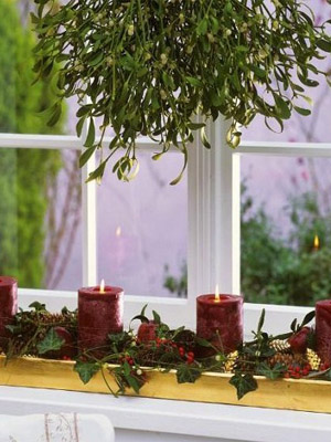 рождественские свечи