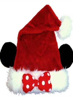 шапочка Микки новогодняя