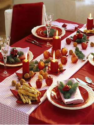 рождественский стол