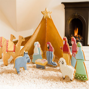 вертеп из теста