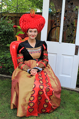 шахматная королева на праздник Алисы