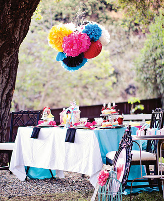 декор на праздник Алисы