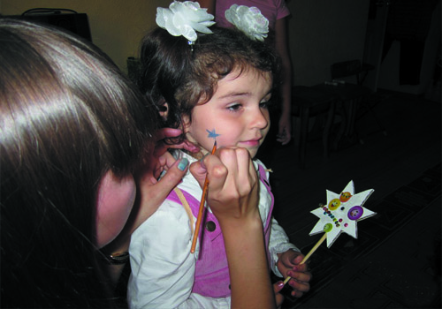 праздничный грим