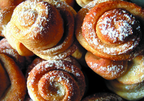 миндальные булочки