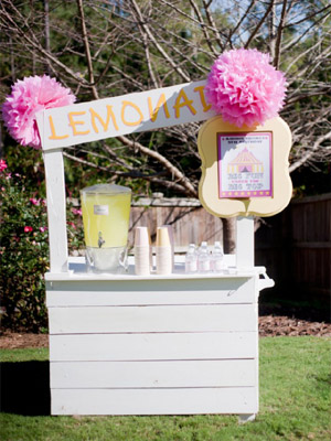 прилавок для лимонада