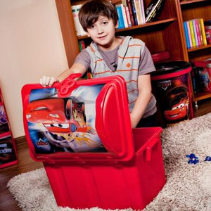 сундук с машинками