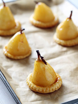 груши в карамели 