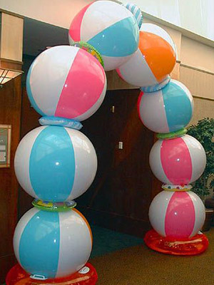 надувные мячи