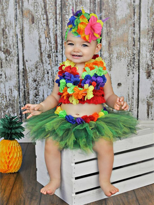 Детская гавайская вечеринка (подготовка к празднику)