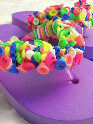 вьетнамки с воздушными шариками