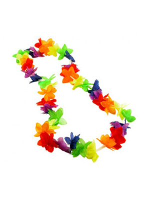 Цветочный венок на шею 