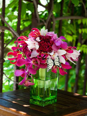 Живые цветы