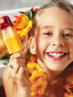 фруктовое мороженое