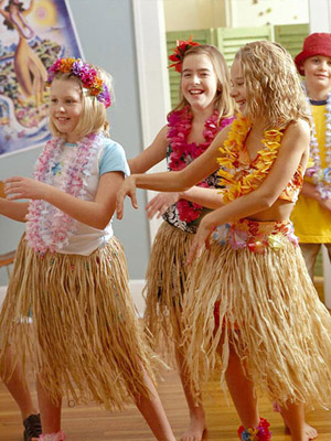 танец в кругу хулу