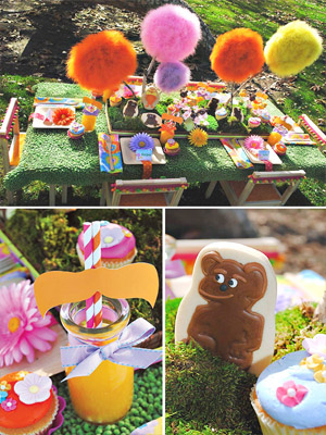 декорации и угощения