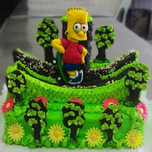 торт-скейбордист