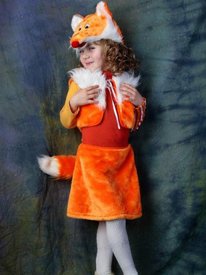 костюм лисички