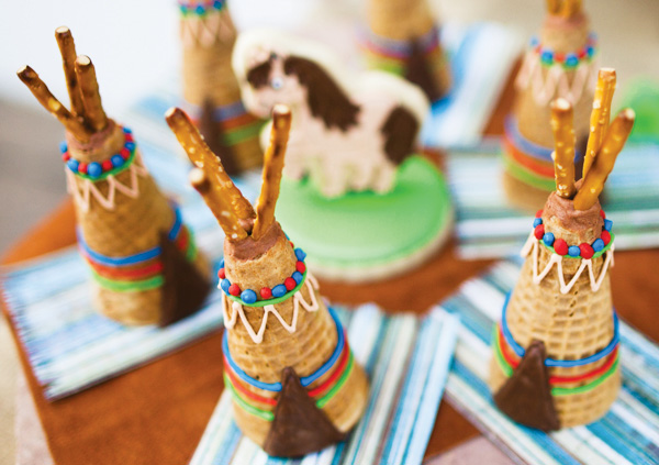 праздничный стол на праздник ковбоев