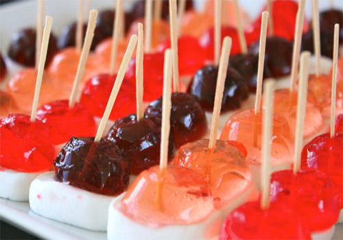 сметано-фруктовое желе