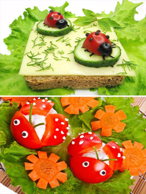 яркие будерброды