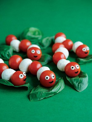 овощные гусеницы