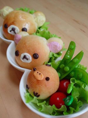 бутерброды мишки