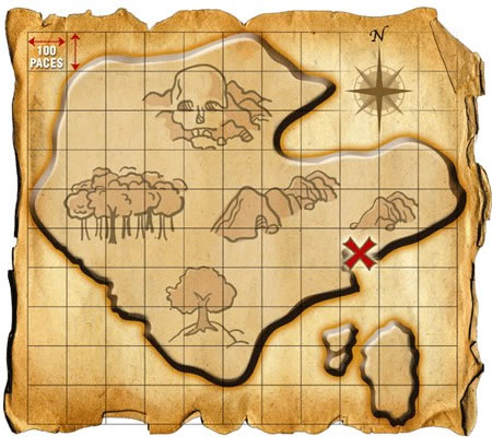 карта сокровищ