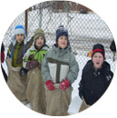 Прыжки в мешках