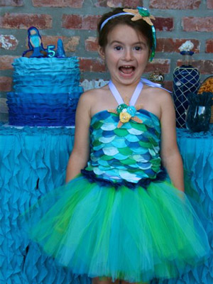 костюм русалки