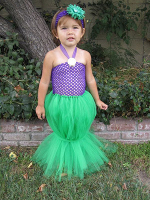 костюм маленькой русалки