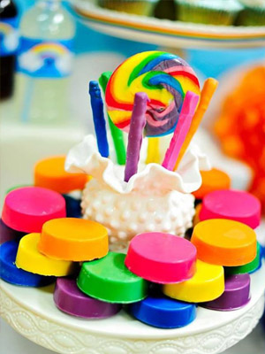 Радуга – тема яркого летнего Дня рождения (развлекательная программа и угощение)