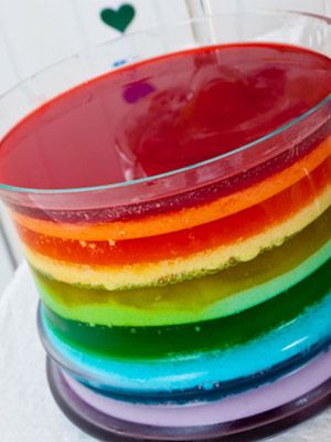 многослойное желе