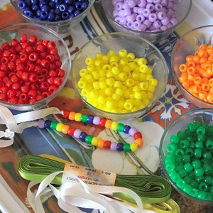 разноцветные бусинки