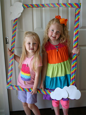 радужный хенд-мейд