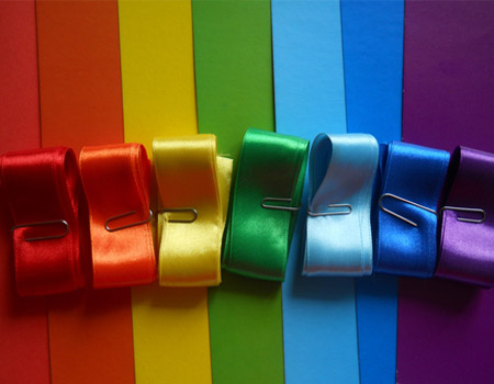 разноцветные ленты