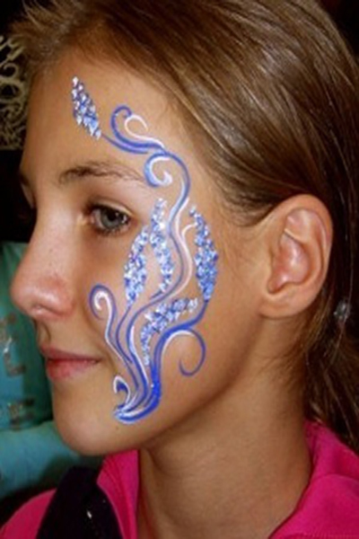 аквагрим русалочки