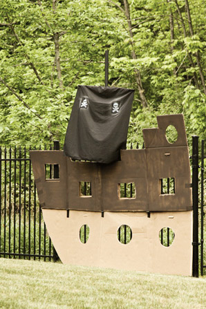 пиратский корабль своими руками