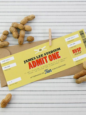  Приглашение Билет на матч