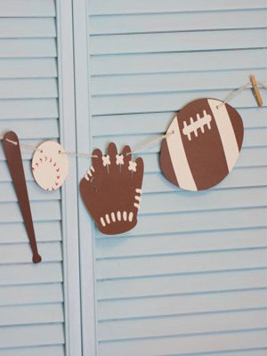 бумажная гирлянда