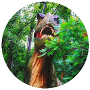 игра спастись от динозавра