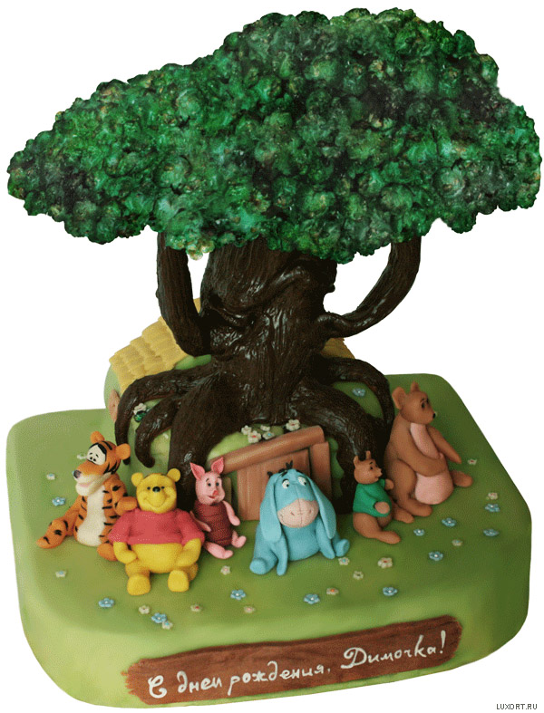 торт Винни Пух