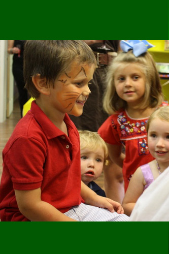 Аквагрим тигренок