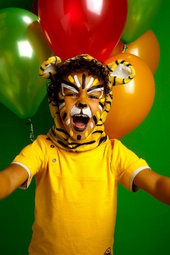 Аквагрим тигренок