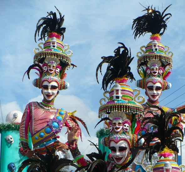 маски на фестивале Филиппины